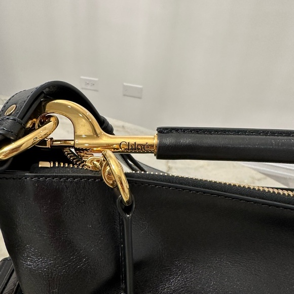 Chloe Medium Camera Bag Black - Picture 2 of 5